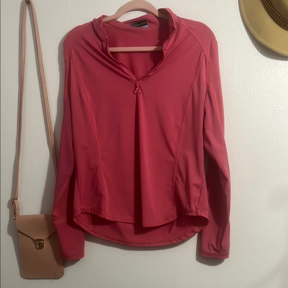 Pink Long Sleeve Top